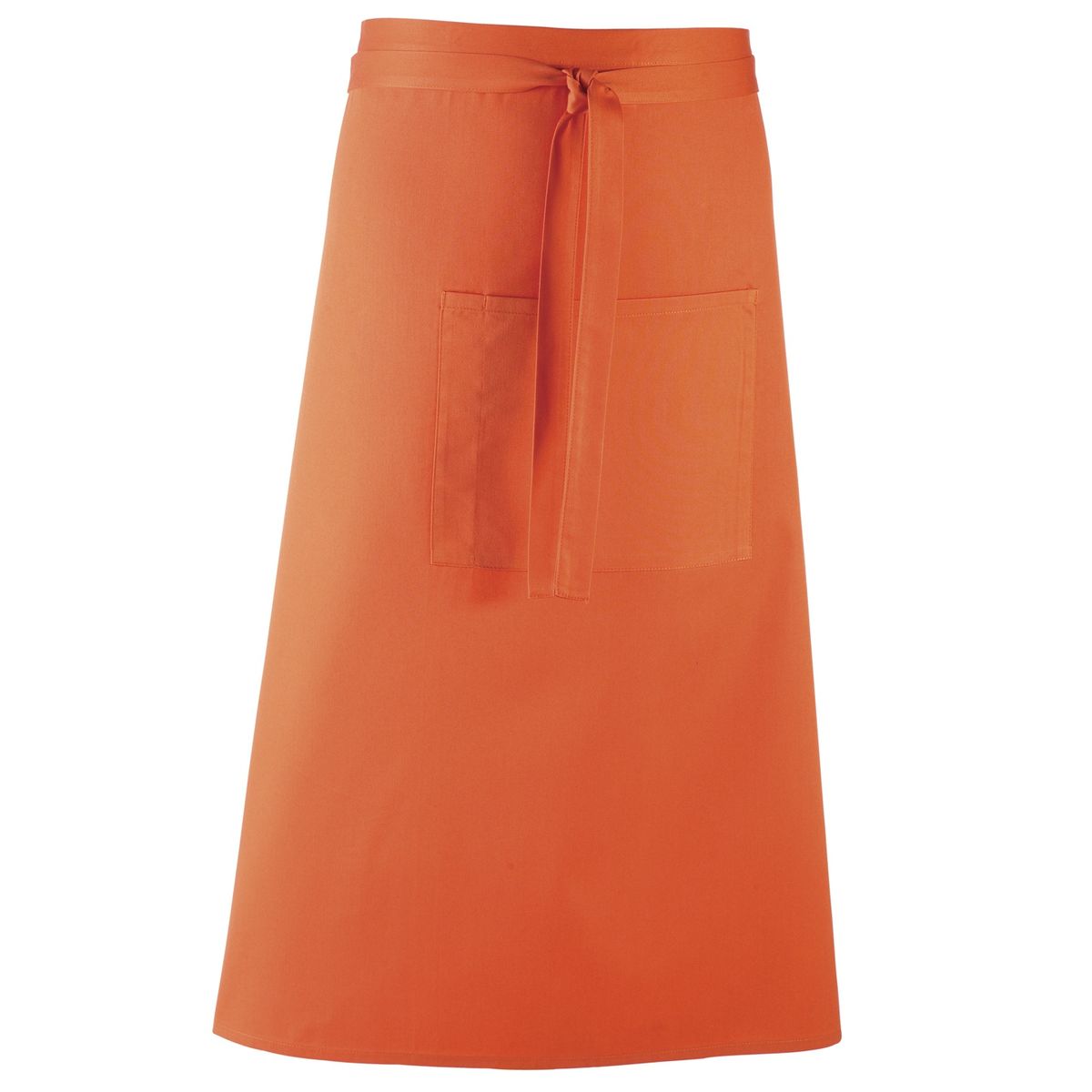 Unisex Orange Kontinentale Barschürze