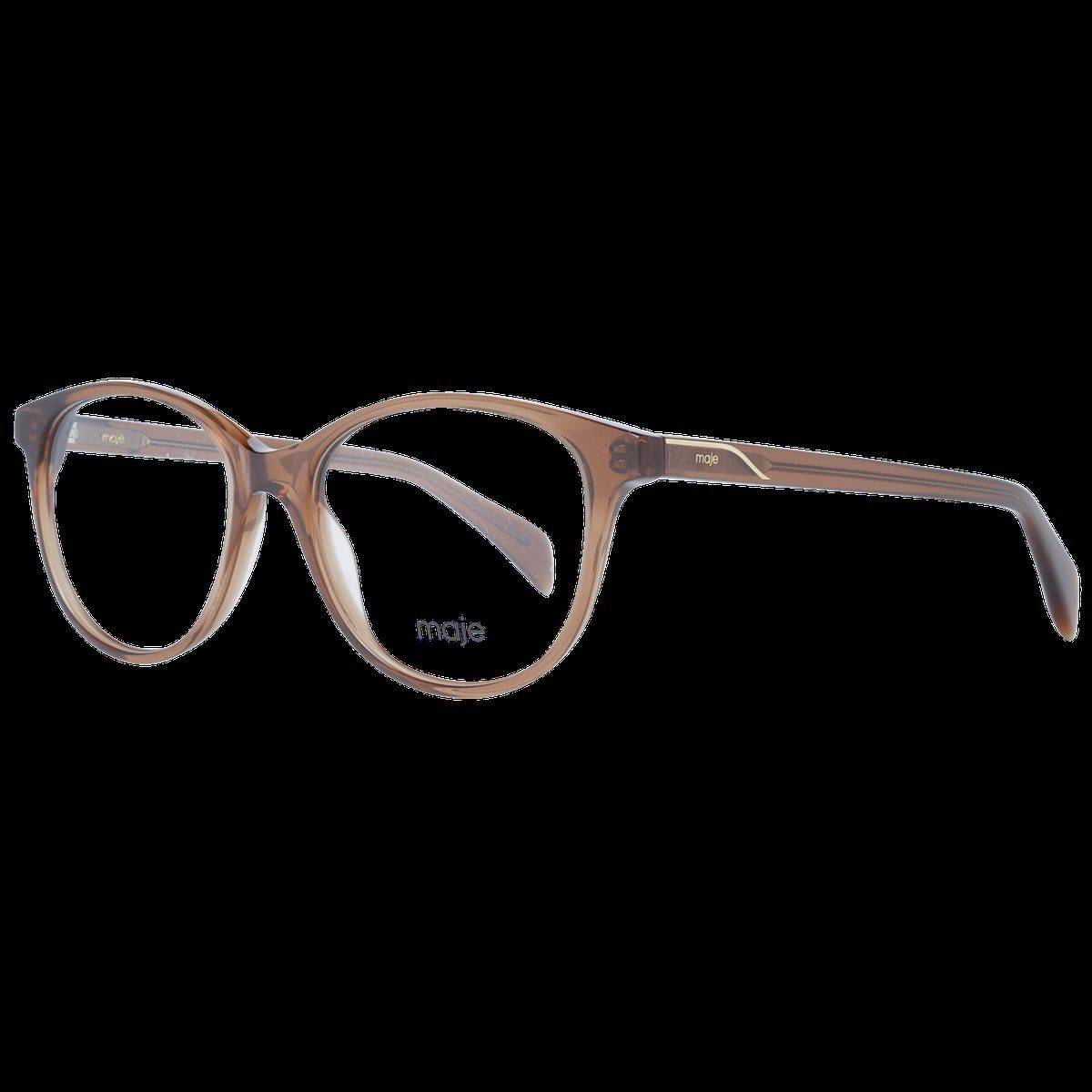 Runde, braune Vollrand-Brille