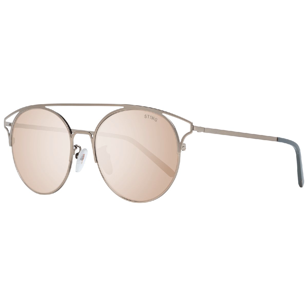 Runde Sonnenbrille mit Brauensteg