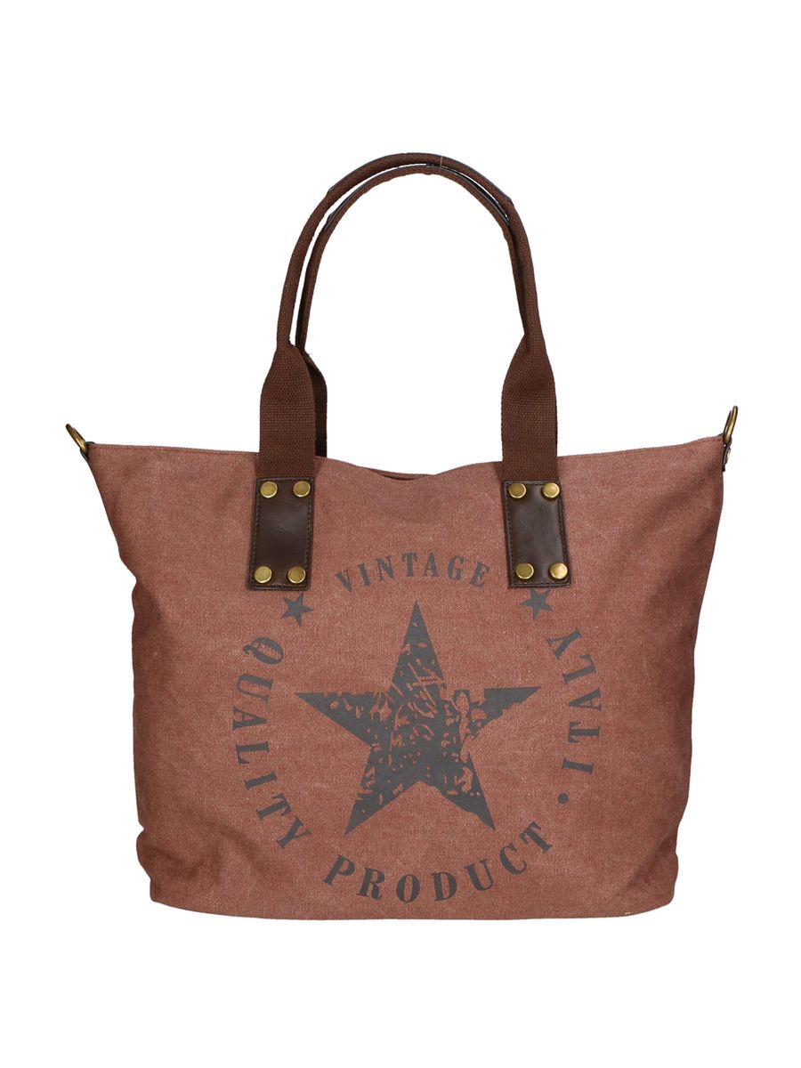 Canvas Tragetasche im Vintage-Stil