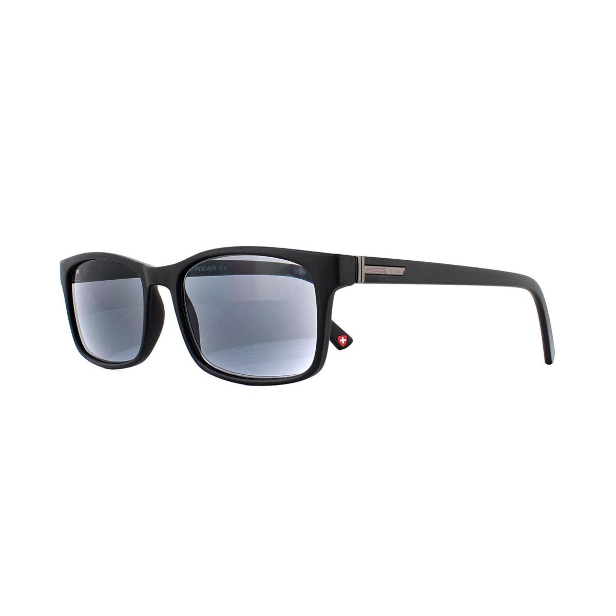 Rechteckige matte Lese-Sonnenbrille