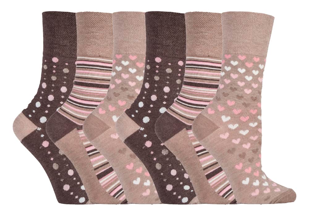 Gentle Grip Bambus Socken Set ohne Gummi