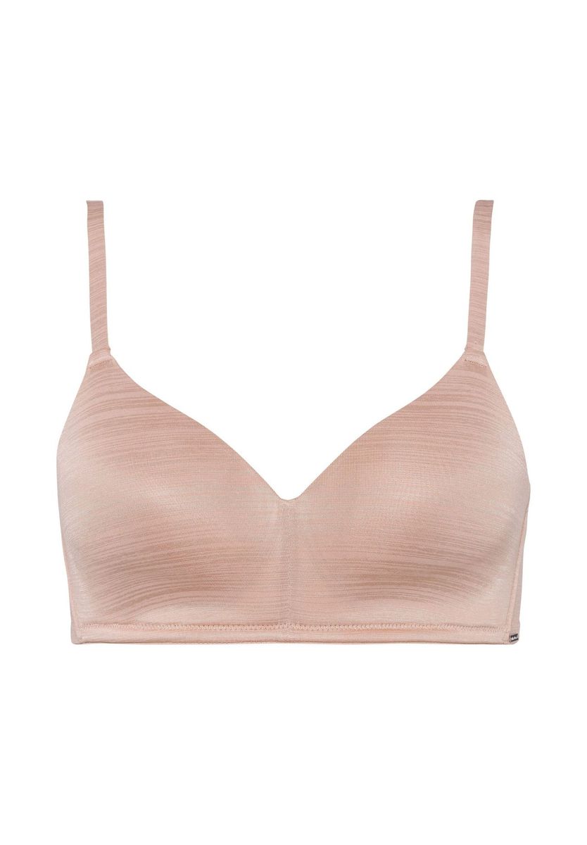 Matter Glanz T-Shirt BH ohne Bügel