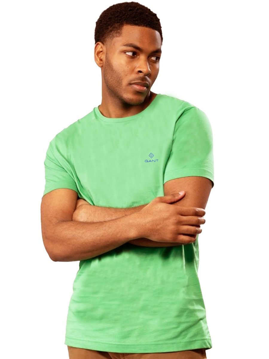 Herren T-Shirt mit Logo, klassische Passform