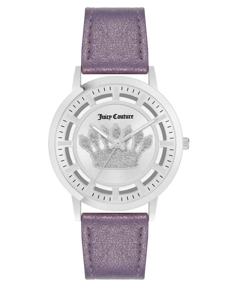 Glamouröse Modeuhr mit Kronen-Zifferblatt