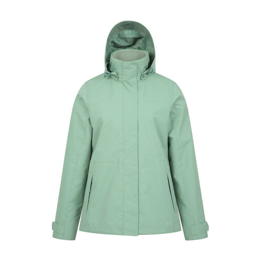 Mountain Warehouse Womens/Ladies Fell 3 in 1 Water Resistant Jacket (Light Khaki)