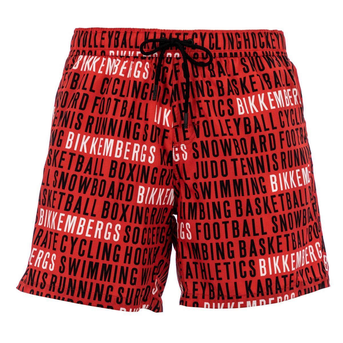 Sportliche Badeshorts mit Allover-Print