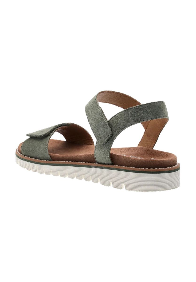 Verstellbare Komfortsandale mit Lederriemen