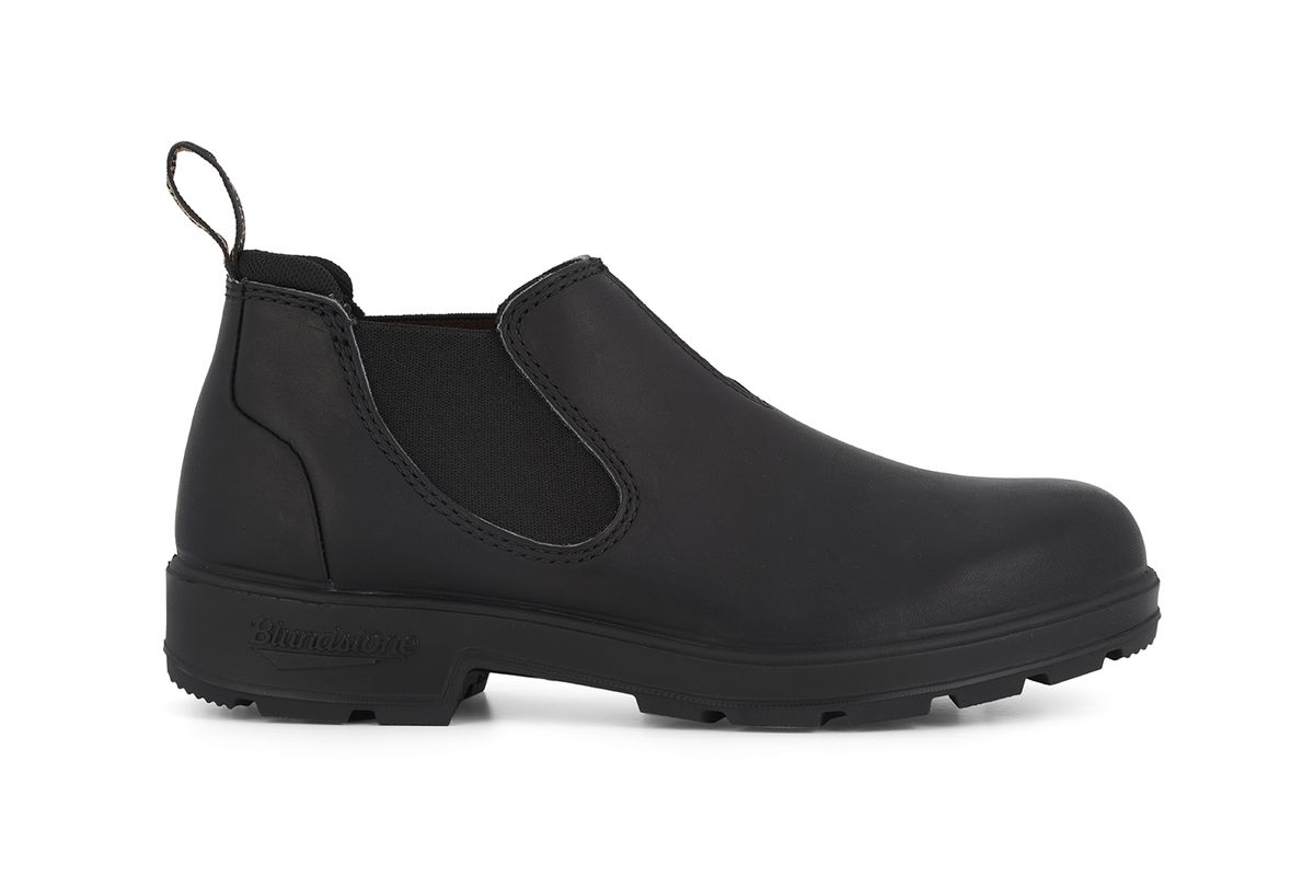 Niedrig geschnittener Chelsea-Stiefel aus Leder
