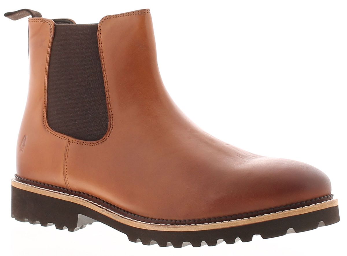 Hush Puppies Gwyneth Chelsea Wildleder Damen Stiefeletten In Tan