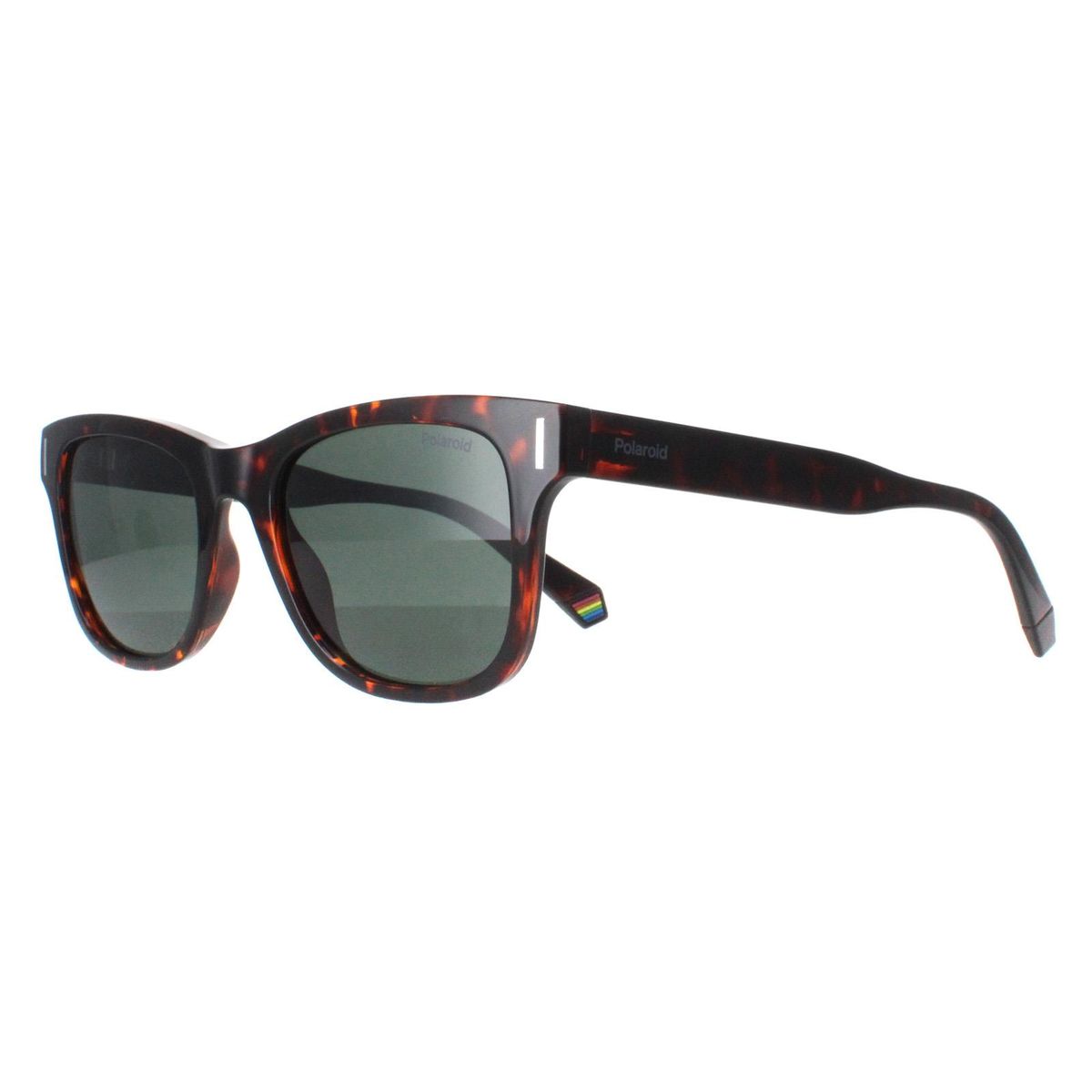 Moderne eckige Sonnenbrille in Schildpatt-Optik