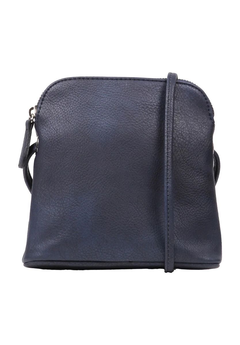 Emily & Noah Umhängetasche, Kunstleder, uni, für Damen, blau