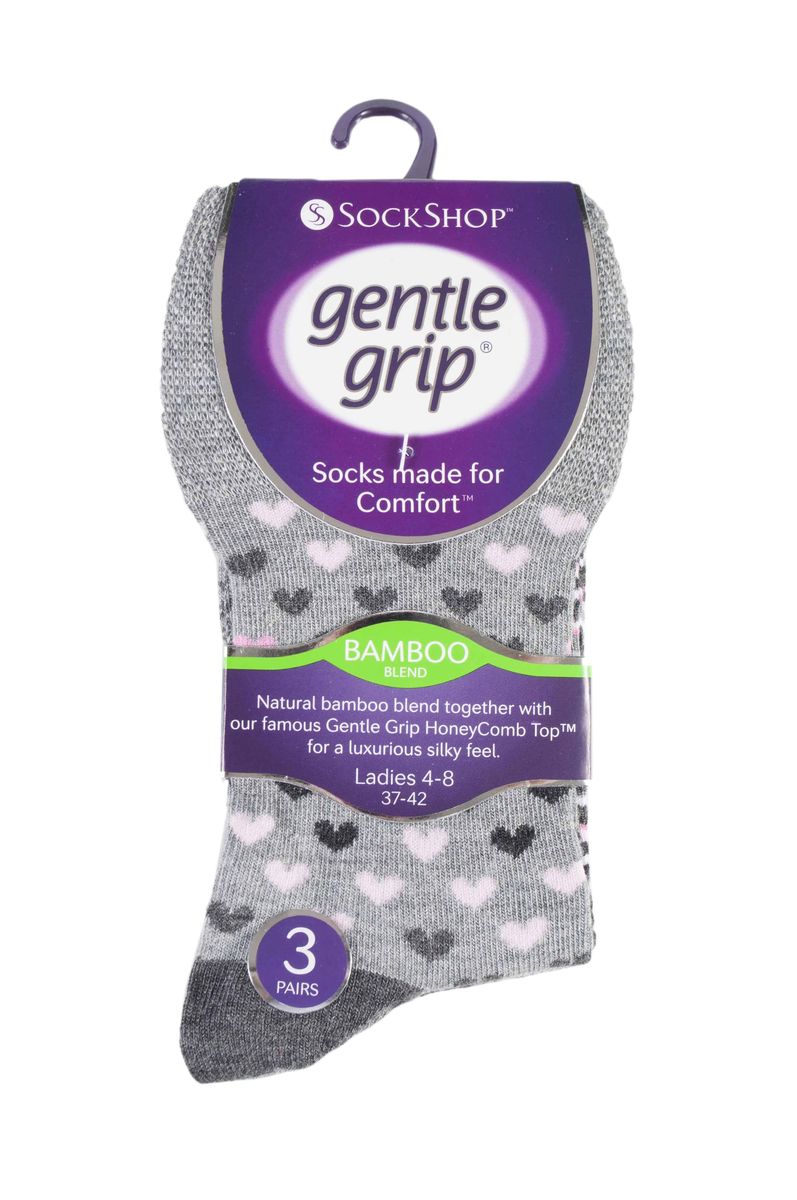 Gemusterte Socken aus Bambusmischung