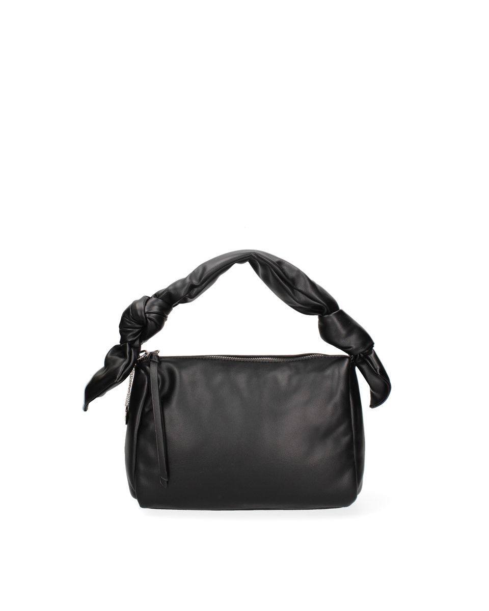 Schultertasche mit Knotengriff