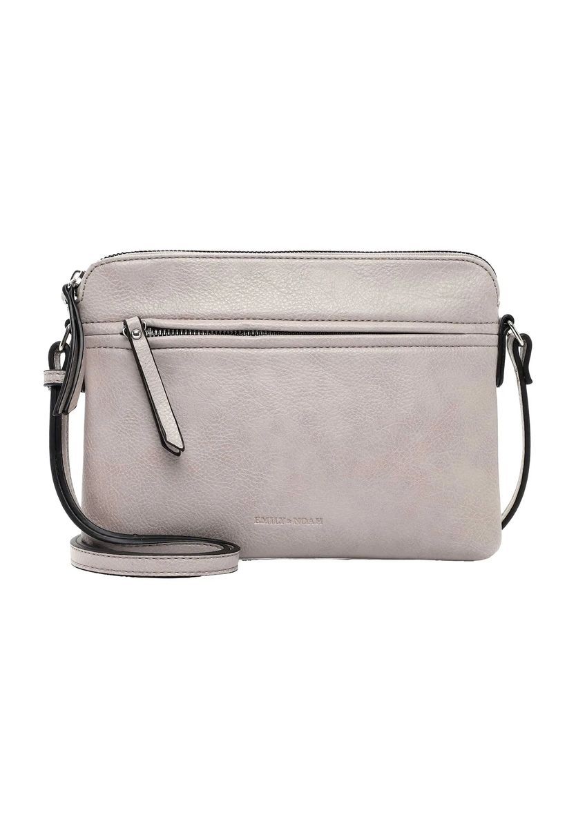 Emily & Noah Umhängetasche, Kunstleder, uni, für Damen, beige