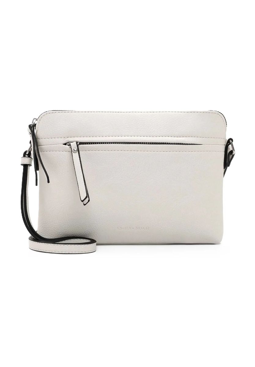 Emily & Noah Umhängetasche, Kunstleder, uni, für Damen, beige