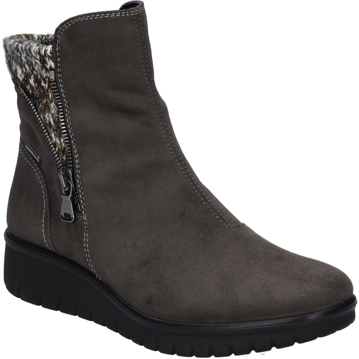 Damen Stiefelette mit Reißverschluss Detail
