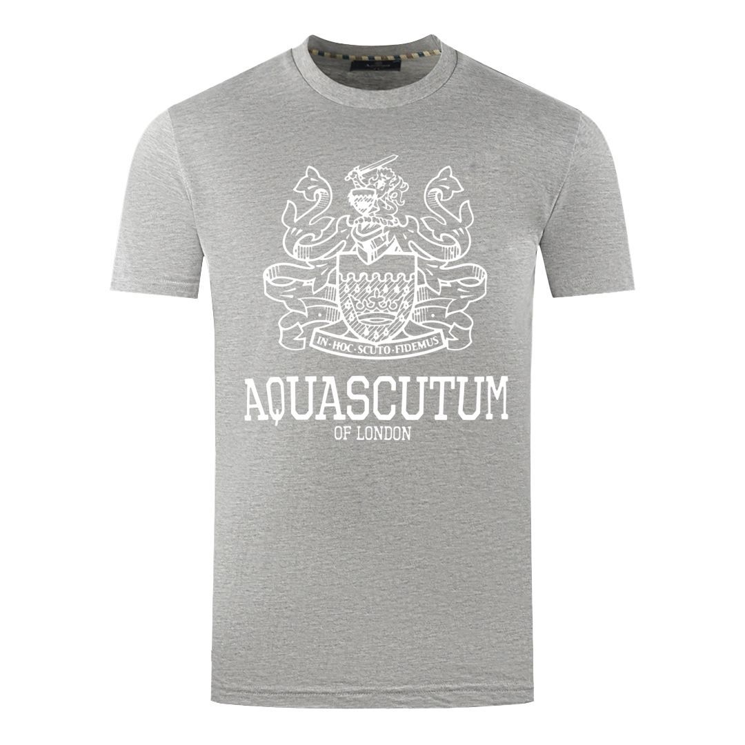 Klassisches T-Shirt mit Logo-Print und Rundhalsausschnitt