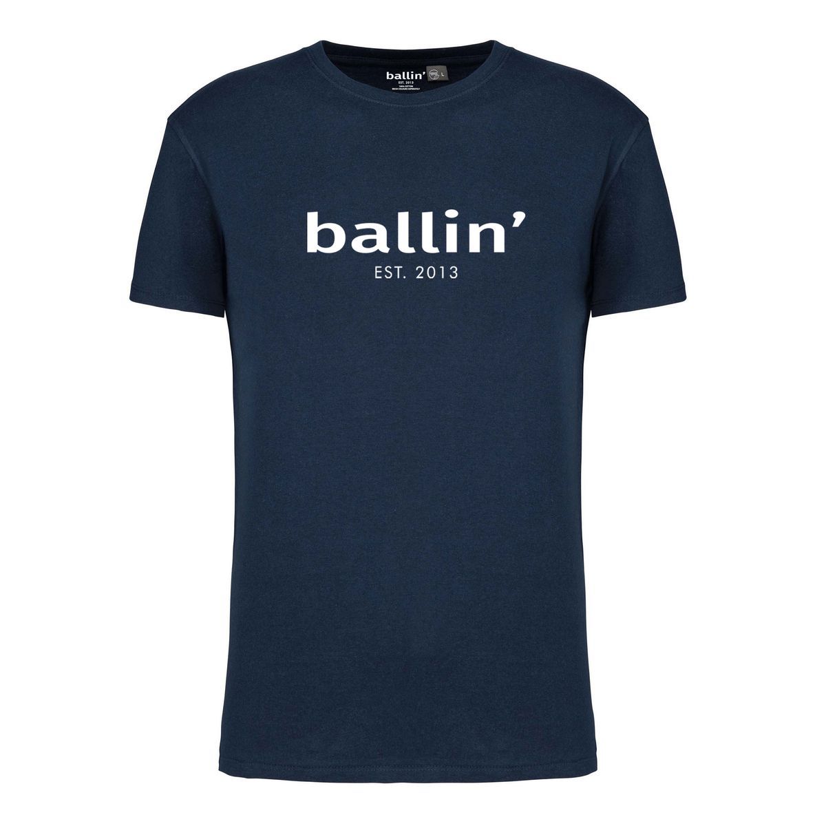 Klassisches Marineblaues Ballin' Logo T-Shirt
