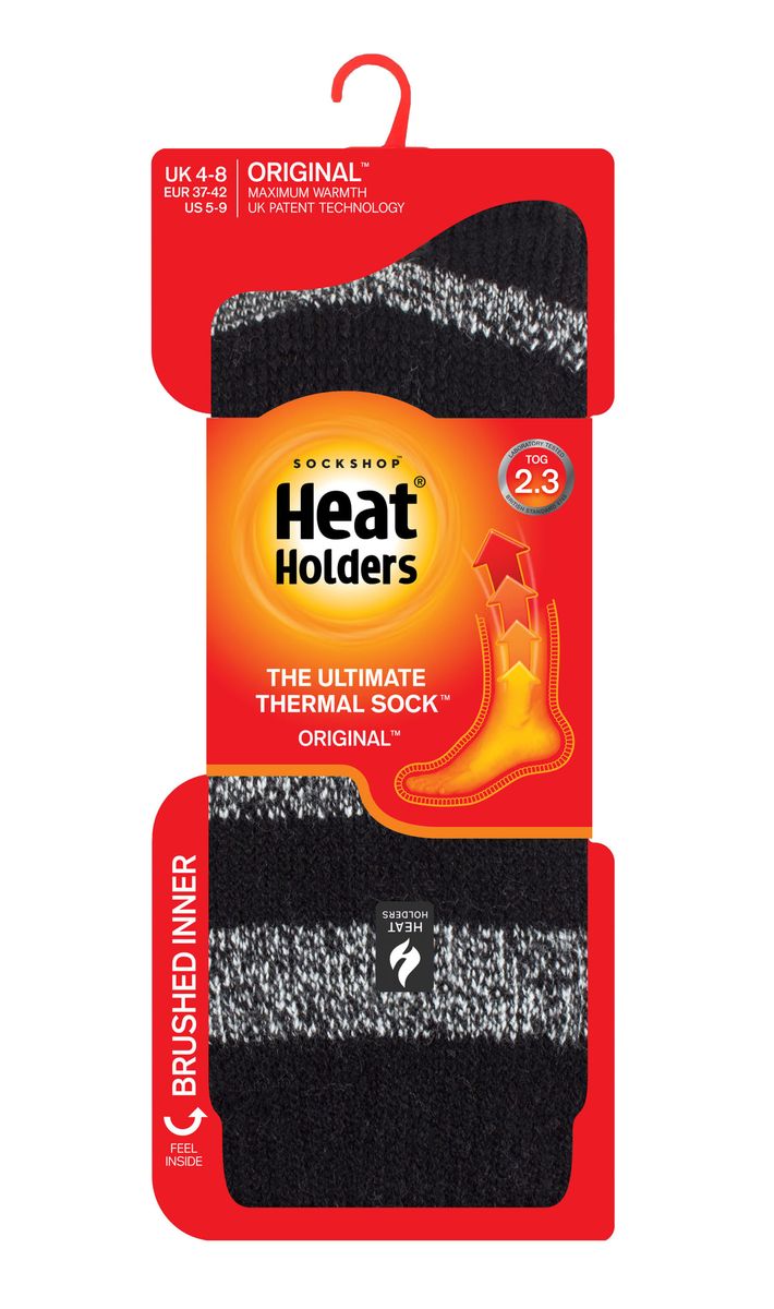 Dicke thermische gestreifte Socken