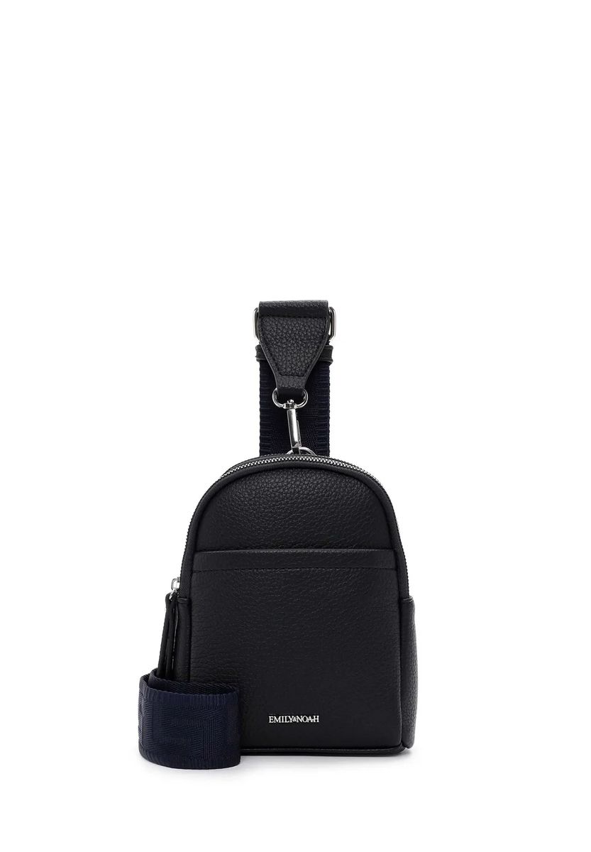 Emily & Noah Umhängetasche, Reißverschluss, Emblem, für Damen, blau, 99