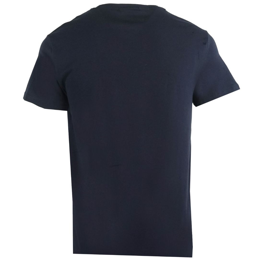 T-Shirt mit Wappen-Grafikprint