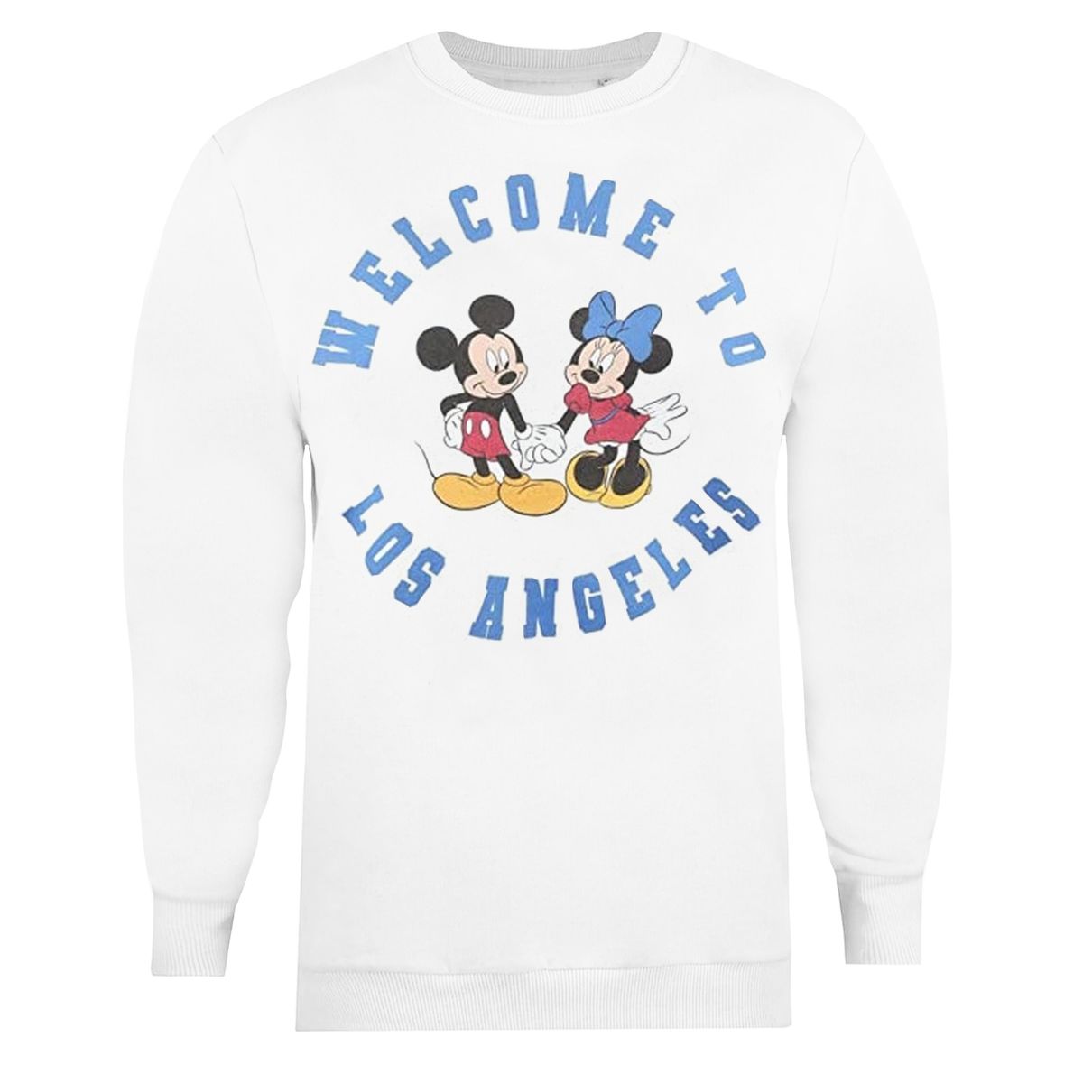 Disney - "Los Angeles" Sweatshirt für Damen (Weiß)