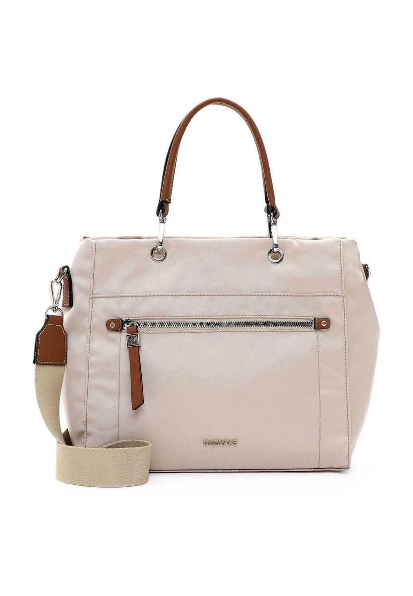 Emily & Noah Shopper, Emblem, für Damen, beige
