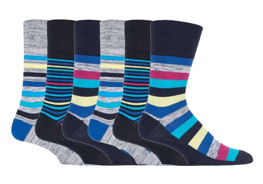 Gentle Grip - 6 Paar Herren Gentle Grip nicht elastische Socken - MGG563