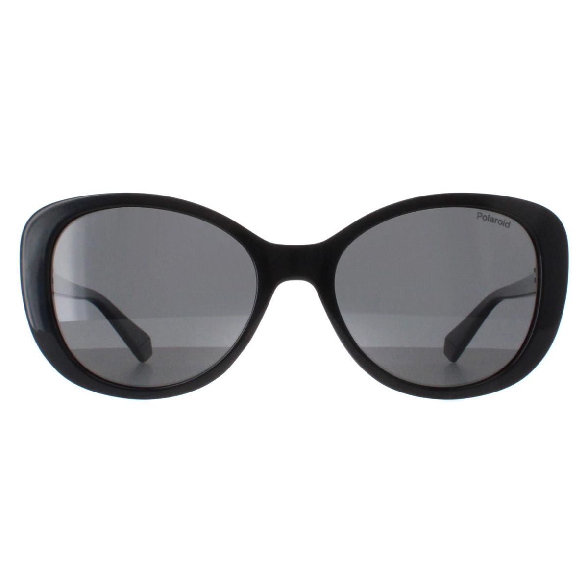 Polaroid schwarze polarisierte Butterfly Sonnenbrille
