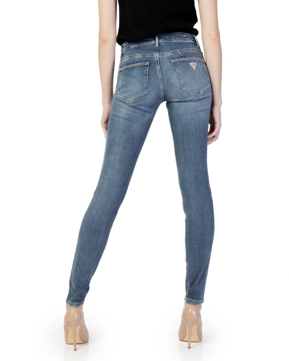 Skinny-Jeans mit mittlerer Leibhöhe