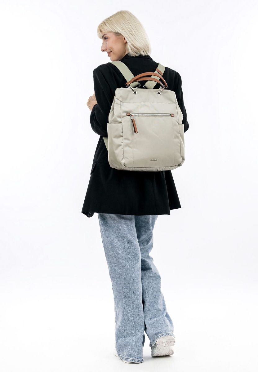 Emily & Noah Rucksack, Emblem, für Damen, grün