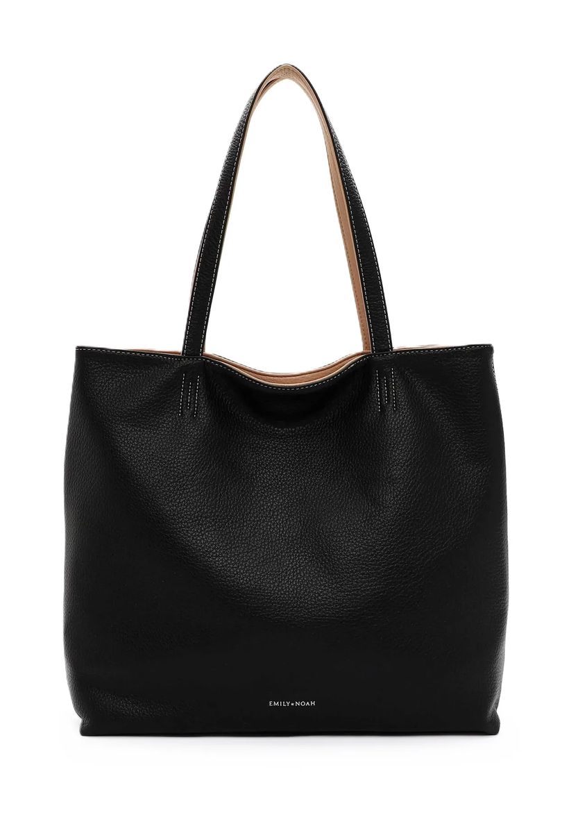 Emily & Noah Shopper, Kunstleder, für Damen, schwarz, 99
