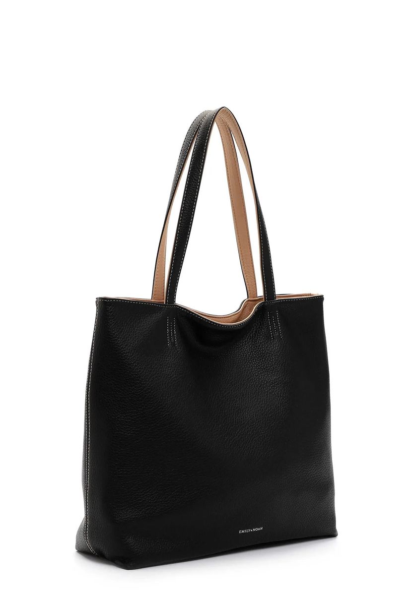 Emily & Noah Shopper, Kunstleder, für Damen, schwarz, 99