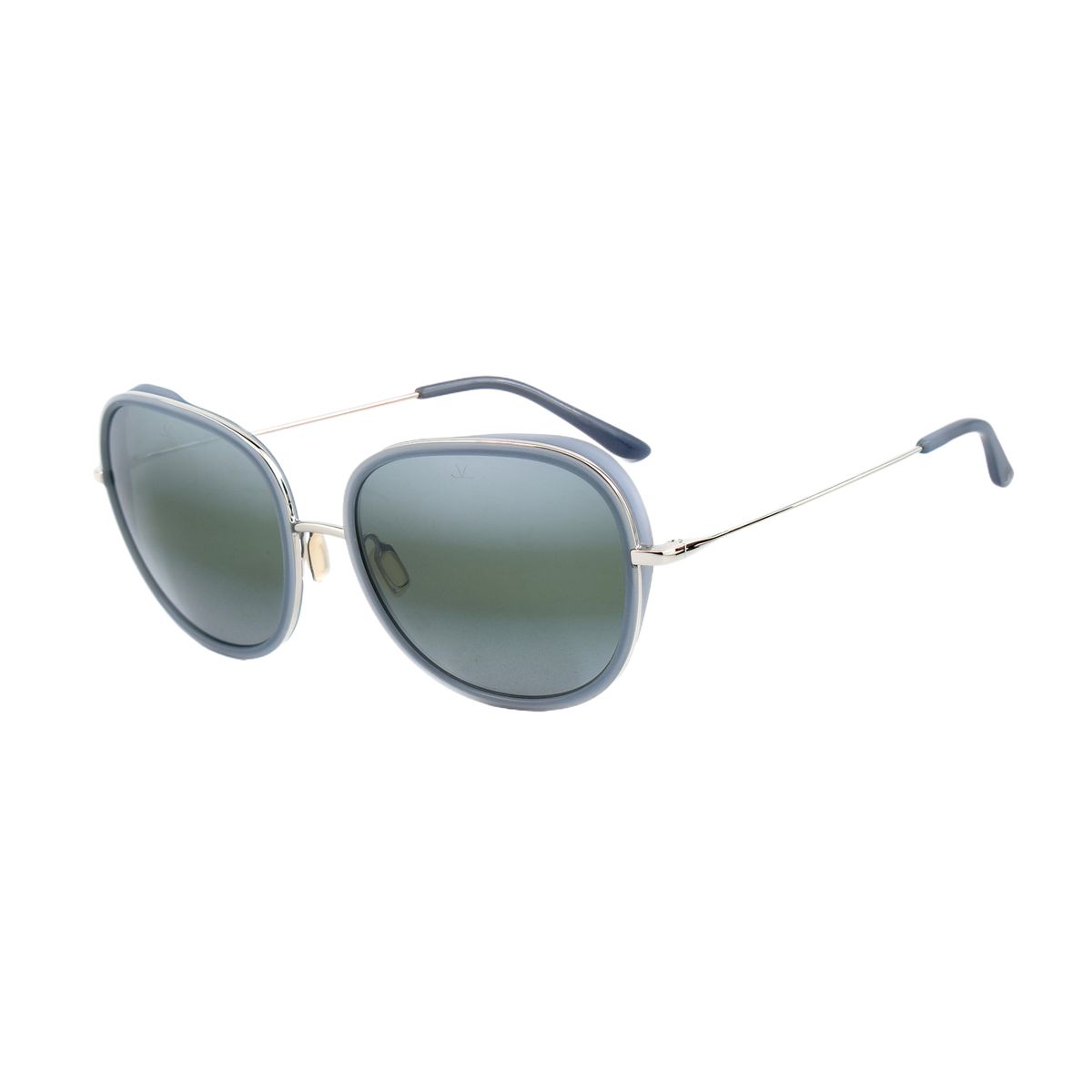 Elegante graue Pilotenbrille
