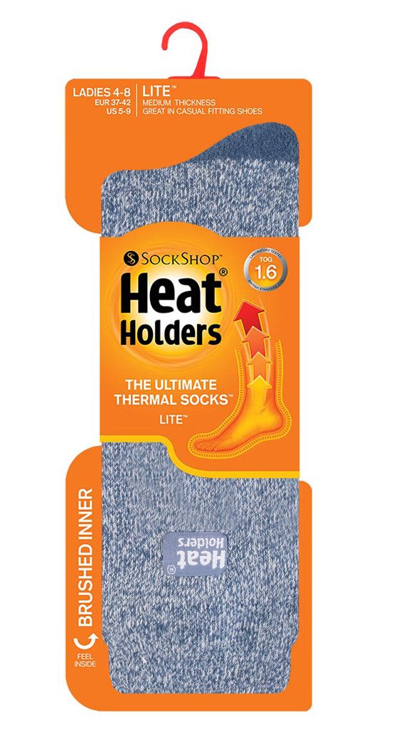Leichte Thermo-Stricksocken