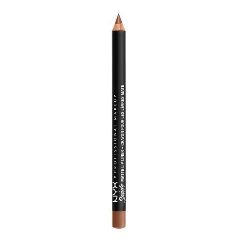 Brauner matter Lipliner Stift