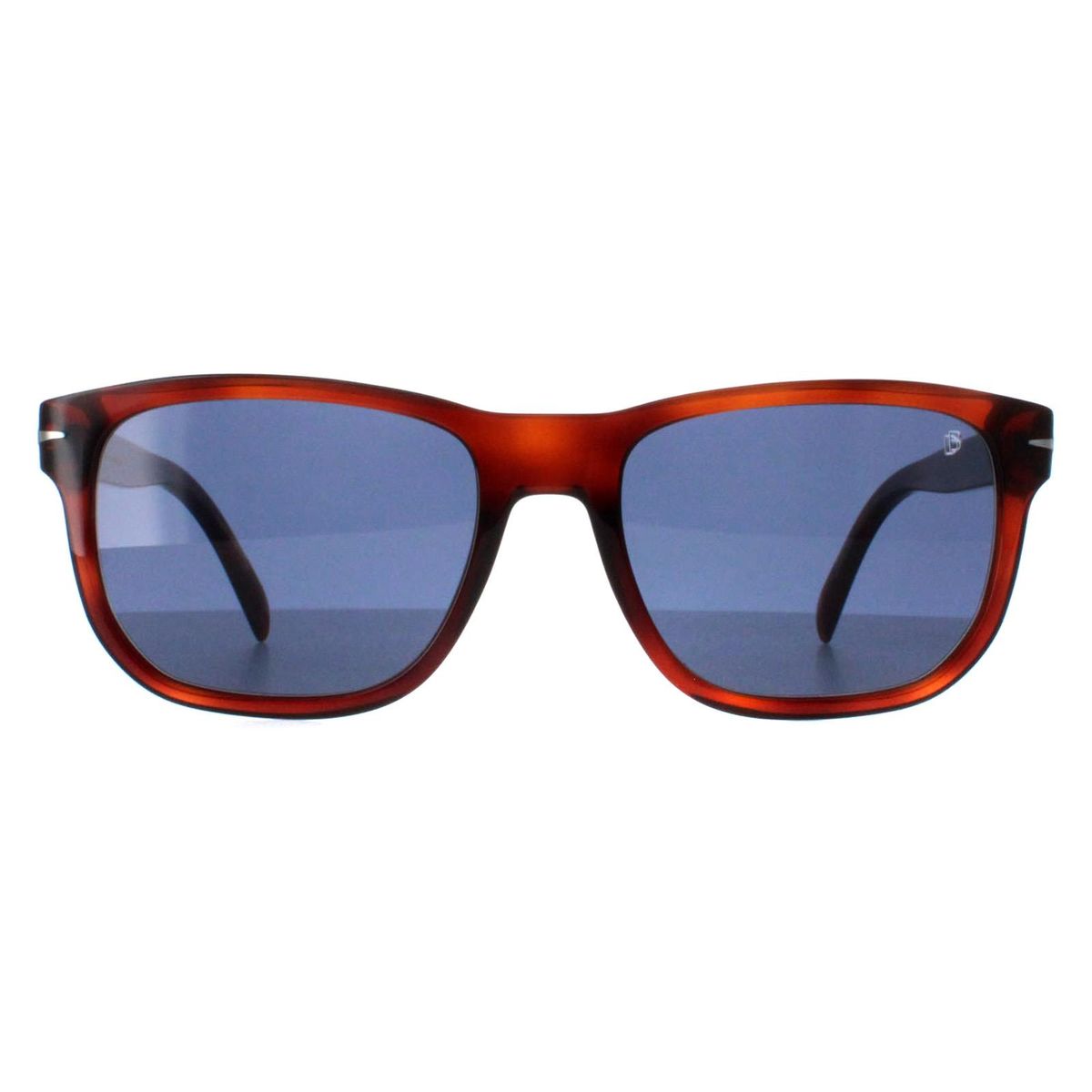 Rechteckige Schildpatt-Sonnenbrille