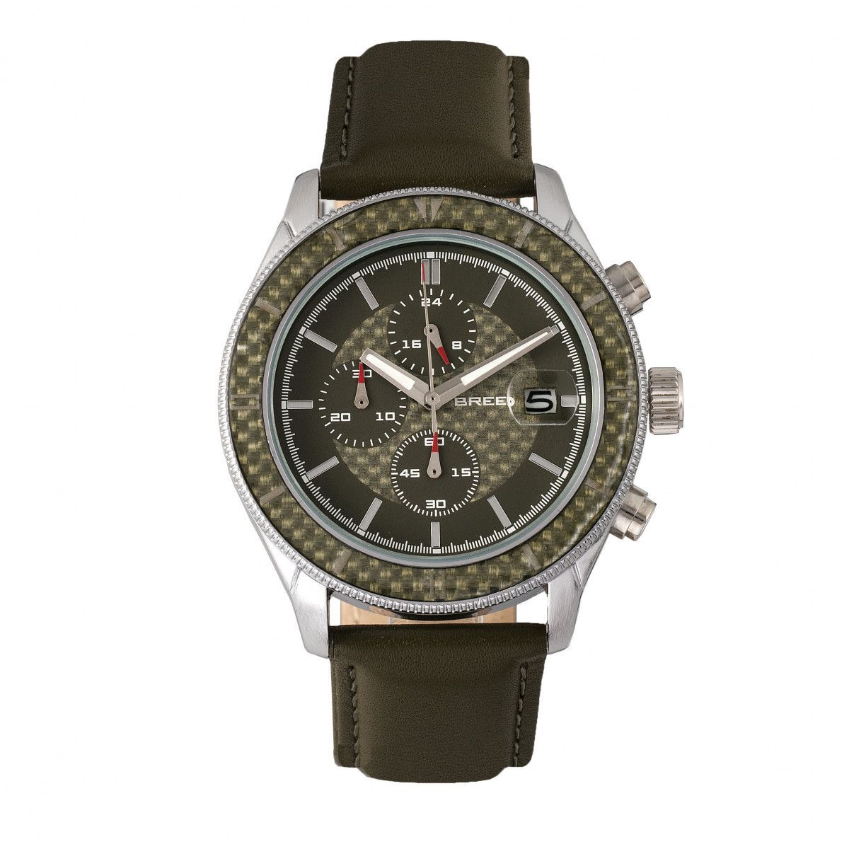 Maverick Chronograph Lederarmbanduhr