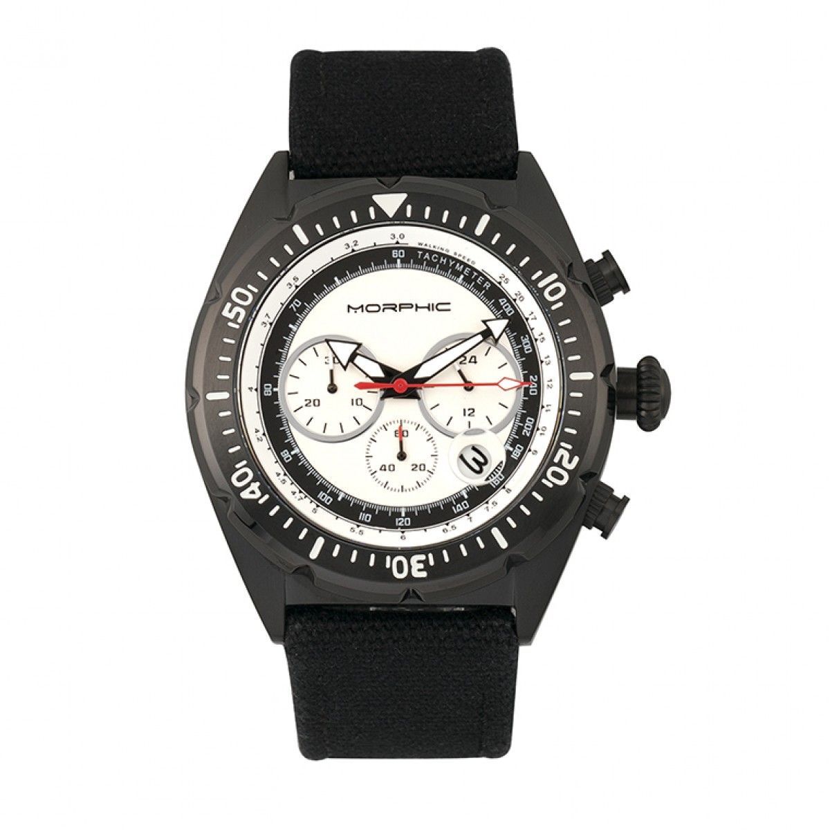 Moderne Chronographenuhr mit Tachymeter