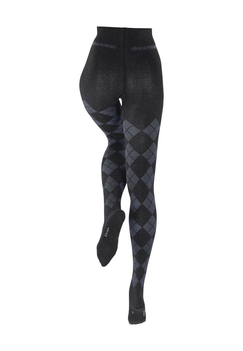Strumpfhose mit Argyle-Muster