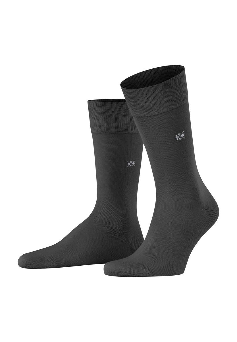 Burlington Kurzsocken, Rippbündchen, für Herren, grau, 40-46