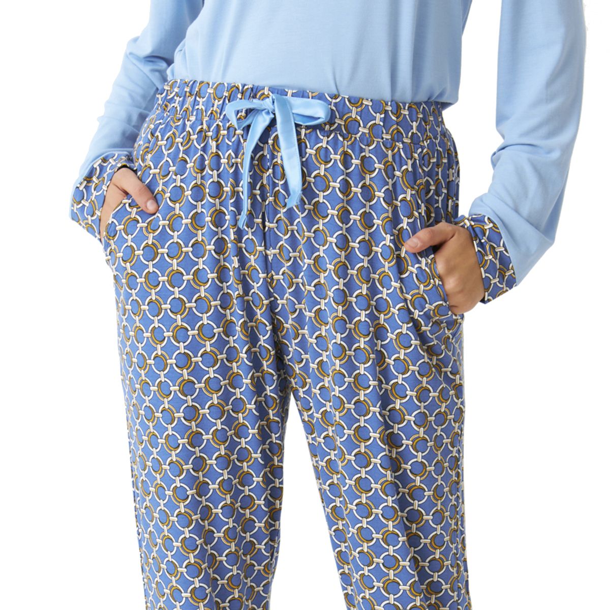 Weiches Modal-Pyjama-Set mit Print