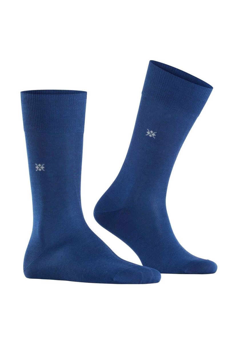 Burlington Kurzsocken, Rippbündchen, für Herren, blau, 40-46
