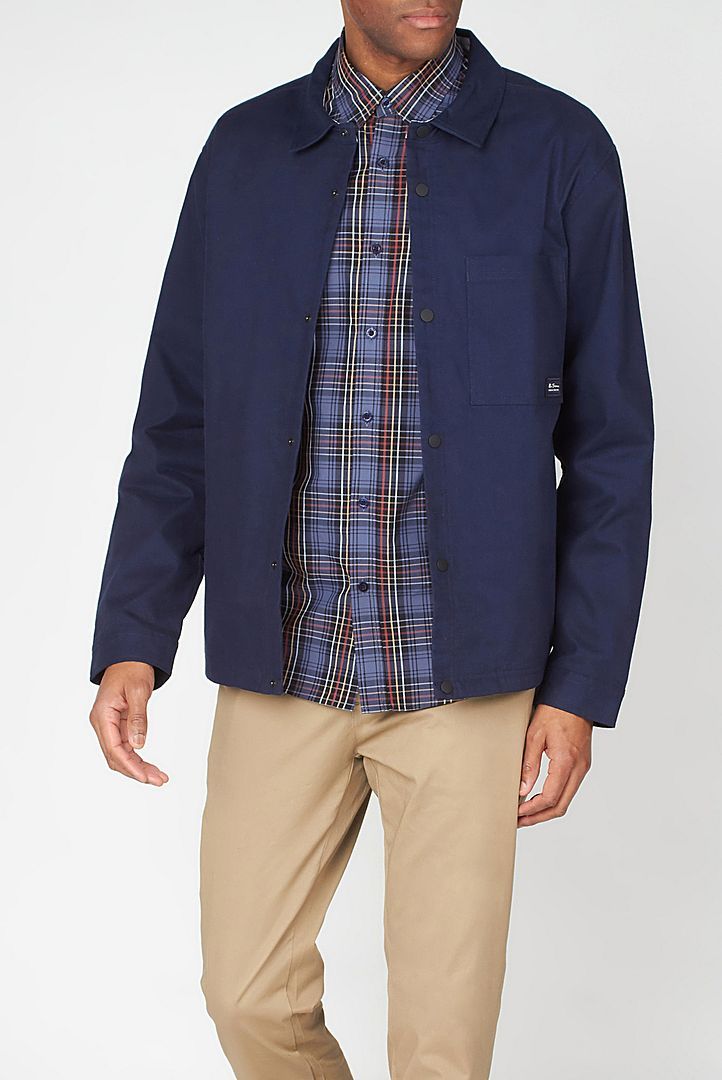 Klassisches Overshirt aus Baumwolle