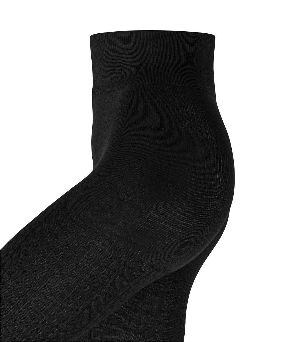 Klassische Kabelstrick-Strumpfhose mit Wollmischung