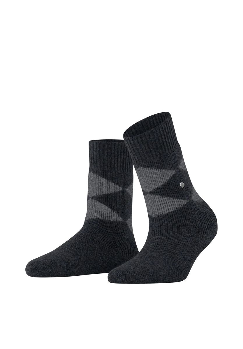 Gemusterte Socken aus Wollmischung