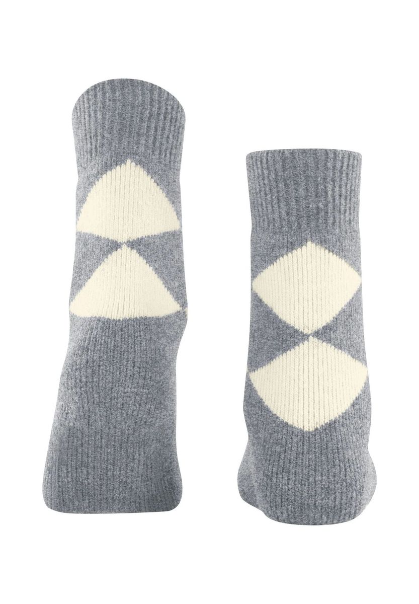 Gemusterte lässige Socken aus Wollmischung