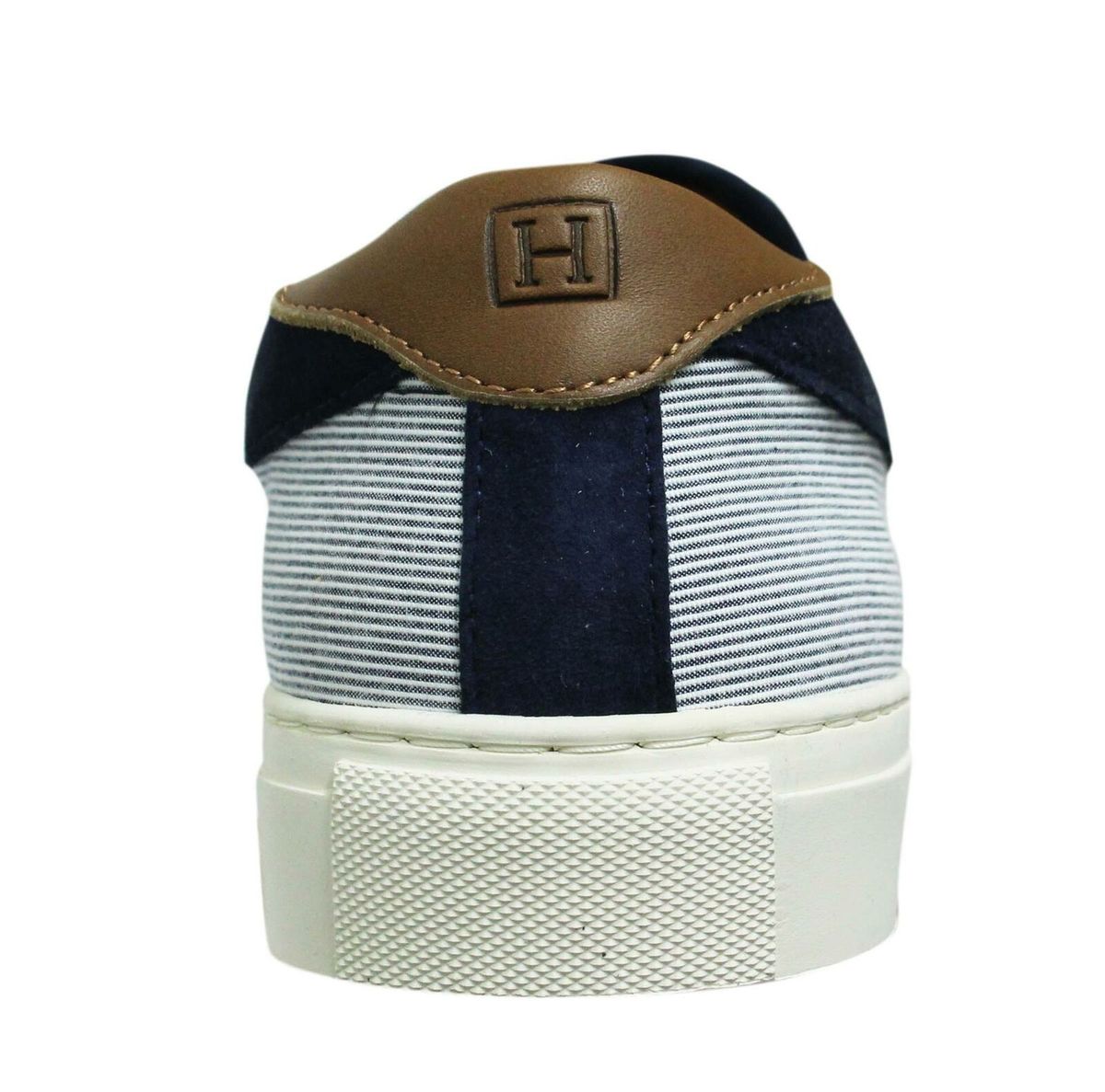 Gestreifte Canvas Slip-On Sneaker