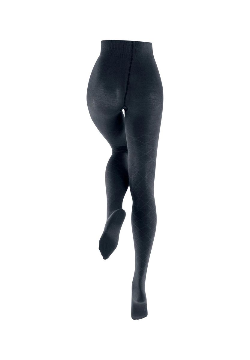 Strumpfhose mit Argyle-Muster Baumwollmischung